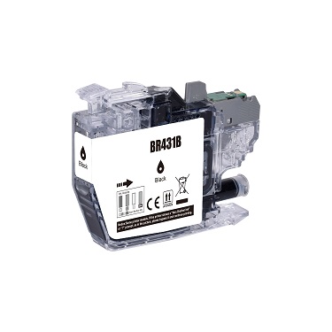 Compatible Brother LC431BK (Black) ink cartridge