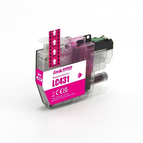 Compatible Brother LC431M (Magenta) ink cartridge