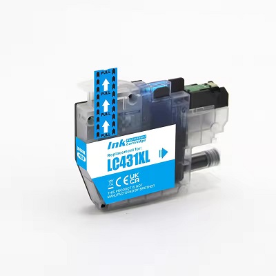 (image for) Compatible Brother LC431XL C (Cyan) ink cartridge - Click Image to Close